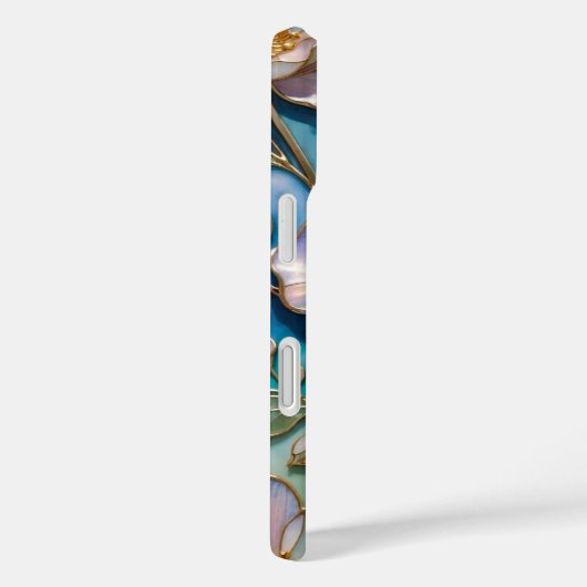 Stained Glass Flower iPhone Case Pastel Luxury Case-Mate iPhoneケース (裏面 / 右)