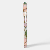 Stained Glass Flower iPhone Case Pink Pastel Case-Mate iPhoneケース (裏面 / 左)