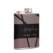 Stained Glass Imitation to Father Bride or Groom フラスク (右)