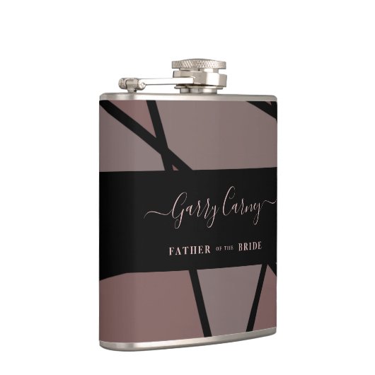 Stained Glass Imitation to Father Bride or Groom フラスク (右)