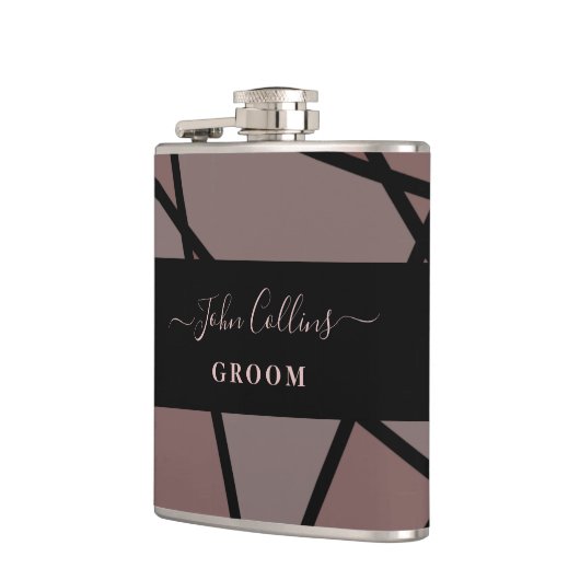 Stained Glass Imitation to Groom フラスク (左)