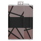 Stained Glass Imitation to Thank Groomsmen フラスク (裏面)