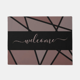 Stained Glass Imitation to Welcome Home ドアマット