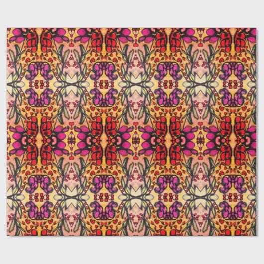 Stained Glass-Like  ラッピングペーパー (フラット)