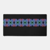 Stained Glass (Linear - Midnight) デスクマット (正面)