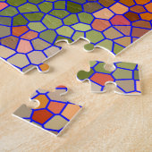 STAINED GLASS LOOK PUZZLE ジグソーパズル (側面)