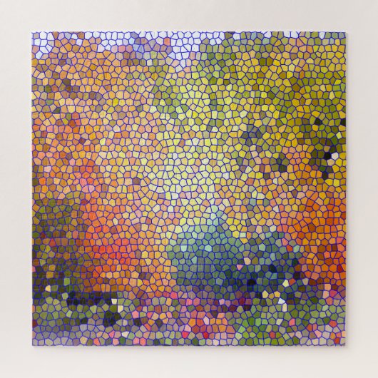 STAINED GLASS LOOK PUZZLE ジグソーパズル (縦)