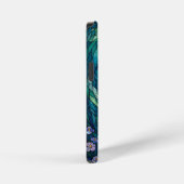 Stained Glass Mermaid Art iPhoneケース (右側面)