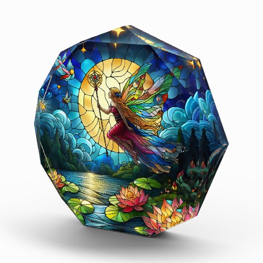 Stained Glass Moonlight Flight Fairy  フォトブロック (右)