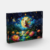 Stained Glass Moonlight Flight Fairy  フォトブロック (左)