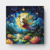 Stained Glass Moonlight Flight Fairy  フォトプラーク (正面)