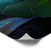 Stained Glass Moonlight Flight Fairy  ポスター (角)