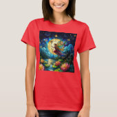 Stained Glass Moonlight Flight Fairy  Tシャツ (正面)