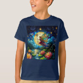 Stained Glass Moonlight Flight Fairy  Tシャツ (正面)