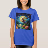 Stained Glass Moonlight Flight Fairy  Tシャツ (正面)