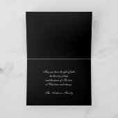 Stained Glass Nativity Scene シーズンカード (内部)