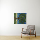 Stained Glass Olive Tree Wall Tapestry – Nature タペストリー (インサイチュ(横))