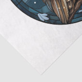 Stained Glass Owl 薄葉紙 (詳細)