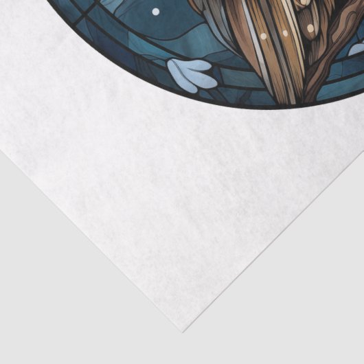 Stained Glass Owl 薄葉紙 (詳細)