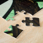 Stained Glass Owl Jigsaw - 2 Puzzle ジグソーパズル (側面)