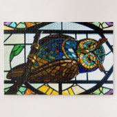 Stained Glass Owl Jigsaw - 2 Puzzle ジグソーパズル (横)
