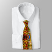 Stained Glass Pattern Church Tie ネクタイ (タイ)