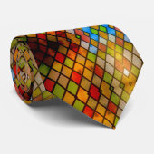 Stained Glass Pattern Church Tie ネクタイ (ロール)