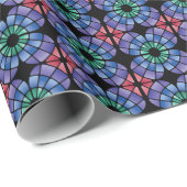 Stained Glass (Pattern - Midnight) ラッピングペーパー (ロールコーナー)