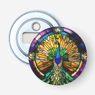 Stained Glass Peacock 栓抜き