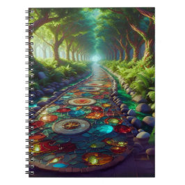 Stained Glass Road Notebook ノートブック