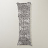 Stained Glass Silver Diamond Pattern ボディピロー (正面縦)