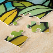 Stained Glass Sloth Jigsaw Puzzle  ジグソーパズル (側面)