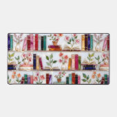 Stained Glass Style Bookshelf Desk Mat デスクマット (正面)