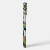 Stained Glass Style Leaf Aesthetic Phone Case Case-Mate iPhoneケース (裏面 / 右)