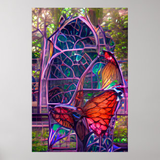 Stained Glass V1 ポスター