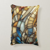 Stained Glass Waves アクセントクッション (裏面(縦))