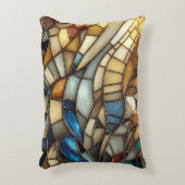 Stained Glass Waves アクセントクッション (正面(垂直))