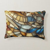 Stained Glass Waves アクセントクッション (裏面)