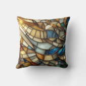 Stained Glass Waves クッション (裏面)