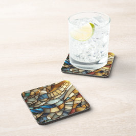 Stained Glass Waves コースター