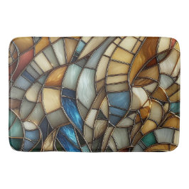 Stained Glass Waves バスマット