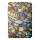 Stained Glass Waves バスマット (正面縦)