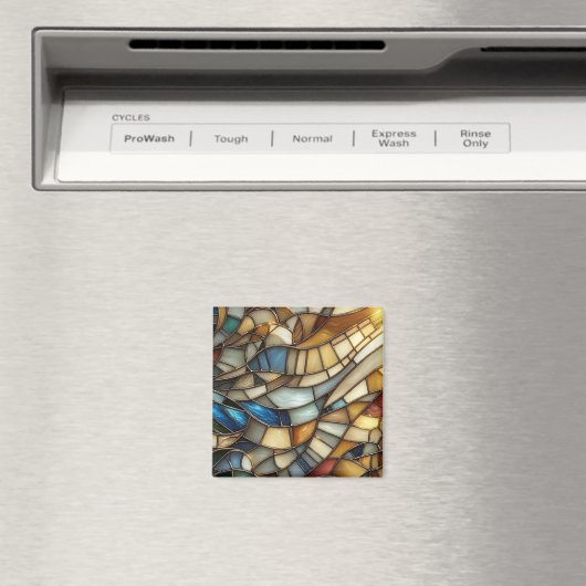 Stained Glass Waves マグネット (インサイチュ (食洗機))