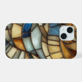 Stained Glass Waves iPhone 15ケース (裏面横)
