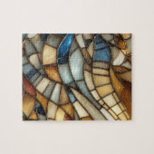 Stained Glass Waves Puzzle ジグソーパズル (横)
