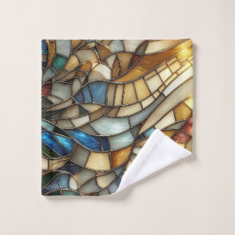Stained Glass Waves Towel ウォッシュタオル