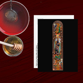 Stained Glass Window Design of St. Gobnait ポストカード