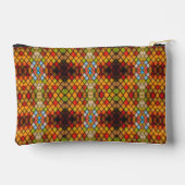 Stained Glass Window Diamond Pattern アクセサリーポーチ (裏面)