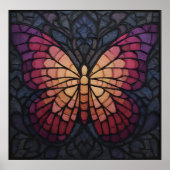 StainedGlassButterFly ポスター (正面)