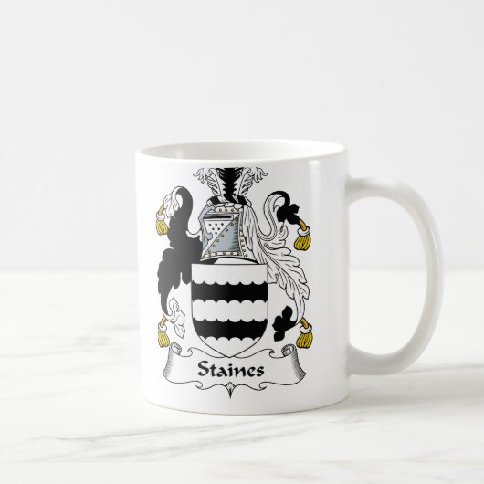 Stainesの家紋 コーヒーマグカップ (右)